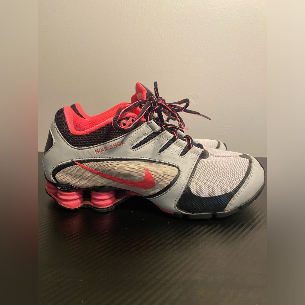 Item 73 Nike Shox Athletic Sneakers - Gray, Black & Pink
